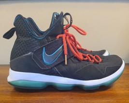 Nike LeBron James XIV 14 Mens Size 10 Red Carpet Black/Glass Blue 943323-002 NBA - £34.98 GBP