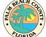 Palm Beach County Florida Sticker Decal R7466 - £1.54 GBP+