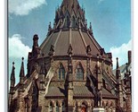 Parliament Library Ottawa Ontario Canada UNP Chrome Postcard R30 - $2.92