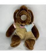 Vintage 16” Ganz Wrinkles The Dog Hand Puppet Plush Stuffed with Bone - $565.94 MXN