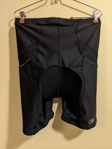 Nishiki Bicycle Padded Shorts Men&#39;s SIZE LARGE 28&quot; Waist 9&quot; Inseam - £14.93 GBP