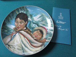 &quot;People Of The Midnight Sun&quot; By Nori Peter Collector Plate Nib - £58.66 GBP