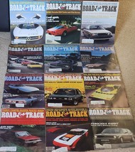 1979 Road &amp; Track Magazine Full Year Lot 12 Issues Complete Set - $37.99