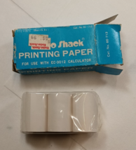 Vintage Radio Shack Printing Paper for EC-3012 calculator. - $186.75 MXN
