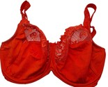 PrimaDonna Madison Red Lace Full Coverage Bra Size 32H UK - $72.00