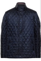 Paul &amp; Shark Yachting AUTHENTIC Men&#39;s Blue Italy Quilted Coat Jacket Siz... - $419.47