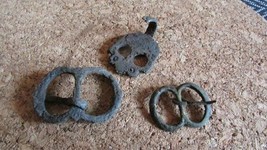 17th Century Buckle Group of 3 - £7.74 GBP
