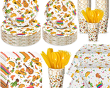 Fiesta Party Decorations Supplies Mexican Theme Tableware 170 Pcs Set fo... - $37.22