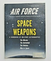 Vintage 1958  Air Force Space Weapons Magazine Book USAF - $11.99