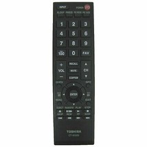 Toshiba CT-90325 LCD TV Remote 50L2200U 37E20 22AV600 40FT1U 32C120U 46G3DU1 - $11.99