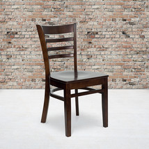 Walnut Wood Dining Chair XU-DGW0005LAD-WAL-GG - £95.80 GBP