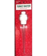 Gourmet Club Turkey Baster Kitchen Utensil White Snowman Brand New - $3.92 CAD