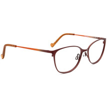 Lafont - Issy &amp; La Eyeglasses Philomene 574 Brown Cat Eye Metal France 52-16 129 - £90.45 GBP