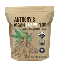Anthony&#39;S Organic Cassava Flour, 2 Lb, Batch Tested Gluten Free, Vegan, ... - $27.39