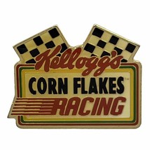 Kellogg’s Corn Flakes Racing Team NASCAR Race Racing Enamel Lapel Hat Pin - £6.22 GBP