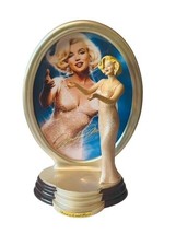 Marilyn Monroe Figurine Plate Bradford Exchange Diamonds Birthday Mr President - £123.87 GBP