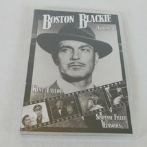 Boston Blackie Volume 1 DVD 4 Episodes Kent Taylor Heist Job Queen Thieves Crime - £5.42 GBP