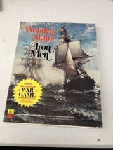 Wooden Ships And Iron Men Avalon Hill Vtg Board Game Partially Punched C... - £55.81 GBP