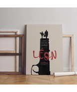 Leon Poster  Canvas Wall Art Home Decor, Wall Art  Movie Poster Framed Art  - $36.07 CAD+