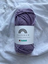 Hobbii Rainbow 8/4 Quality 100% Cotton, Color 94 (Wisteria) - £7.97 GBP