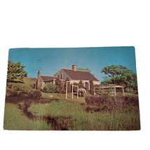 Postcard A Summer Home On Cape Cod Massachusetts Chrome Posted - £5.51 GBP