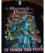 MACHINEHEAD In Comes The Flood T-Shirt METAL MENS SMALL NEW - $27.08 CAD