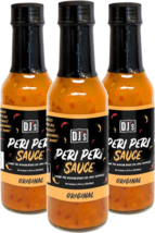 DJ&#39;s Original Peri Peri Birdseye Chili Sauce, 5.44 fl. oz. Bottles - £22.90 GBP+