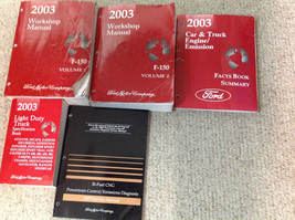 2003 Ford F-150 F150 TRUCK Service Shop Repair Manual Set W EWD + Specs ... - $283.07