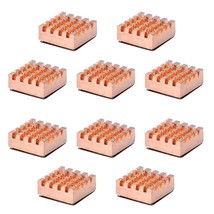 10Pcs 14Mm Vram Copper Heatsink + Thermal Conductive Adhesive Tape For Cooling C - £11.72 GBP