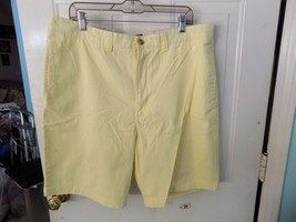 Chaps Yellow Flat Front Shorts Size 38 Men&#39;s Euc - £14.93 GBP
