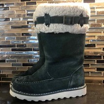 BearPaw Avery teal hunter winter wool lined boots size 6 - £30.27 GBP