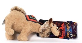 1 Count Bow Wow Pet Cuddle Camel Squeaky Toss Fetch Play Plush Toy For Dogs - £18.37 GBP