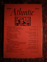 ATLANTIC May 1937 Lincoln Steffens Albert Jay Nock Stephen Leacock David L Cohn - £10.35 GBP