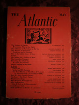 ATLANTIC May 1937 Lincoln Steffens Albert Jay Nock Stephen Leacock David L Cohn - £10.19 GBP