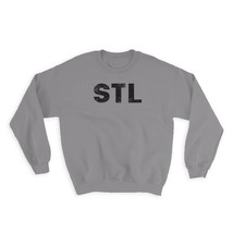 USA St. Louis Lambert Airport Missouri STL : Gift Sweatshirt Airline Travel Pilo - £22.94 GBP