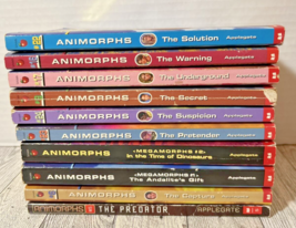 Lot Of 10 ANIMORPHS Books - KA Applegate 1st Scholastic Printing PB - £17.23 GBP