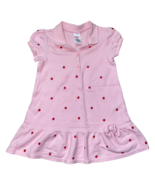 Gymboree Vintage Pink Apple Print Knit Drop-Waist Dress 4T - $11.52
