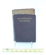 Vintage Managments Handbook L.P. Alford Editor 1924 2nd Printing Ronald ... - $27.07 CAD