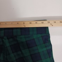 Old Navy STEVIE Print Leggings Stretch Green & Black Plaid Mid-Rise Girls XS image 6