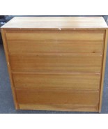 Vintage Solid Wood Four Drawer Dresser - GENTLY USED - GREAT CONDITION -... - $339.19 CAD