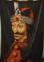 VLAD TEPES Dracula Bram Stocker FLAG CLOTH POSTER BANNER - £15.63 GBP