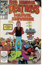 Fred Hembeck Destroys The Marvel Universe #1 (1989) *Marvel Comics / Spi... - $3.00
