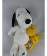 1968 Peanuts SNOOPY United Feature Syn 11&quot; Plush + Woodstock Knickerbock... - $47.47 CAD