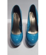 Woman&#39;s Blue Stiletto pumps heels round Size 8 &quot;Charlotte Russe&quot; - €12,44 EUR