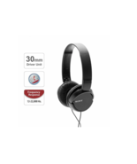 NEW Sony MDRZX110/BLK ZX Series Black Stereo Headphones 30 mm driver uni... - £19.56 GBP