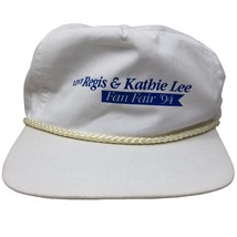 NWT Deadstock Regis &amp; Kathie Lee Fan Farm 94 TV Show White Adjustable St... - $51.47