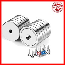 Strong Neodymium Cup Magnets - Rust-Resistant, Heavy Duty, Waterproof - ... - $753.01 MXN