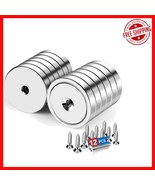 Strong Neodymium Cup Magnets - Rust-Resistant, Heavy Duty, Waterproof - ... - €34,87 EUR