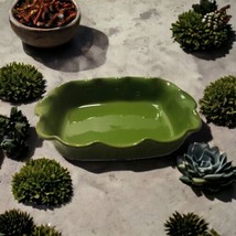 DE SILVA Terre d&#39; Umbria Green Casserole Baking/Serving Dish 10.5” Baking - £25.32 GBP