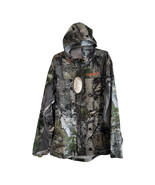 Nomad Men&#39;s Long Sleeve Hooded Full Zip Camo Cya Rain Jacket Size XL Hun... - £39.07 GBP